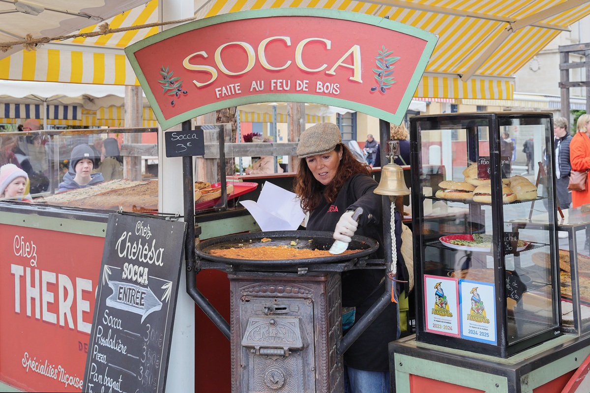 Socca à Nice