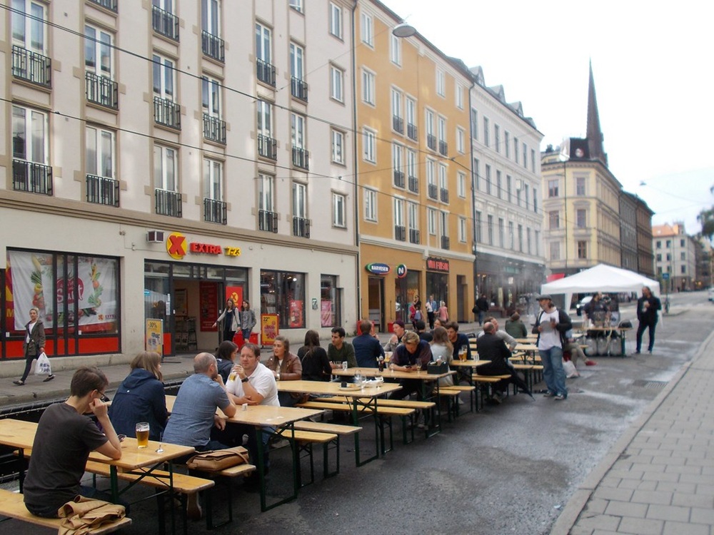 Terrasse à Oslo