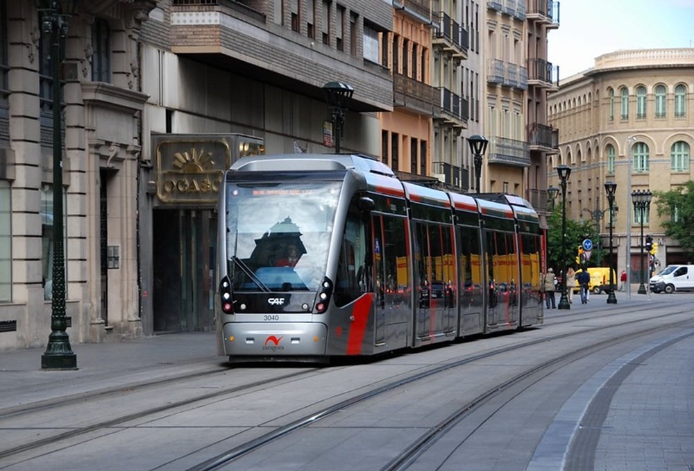 Tramway à Saragosse