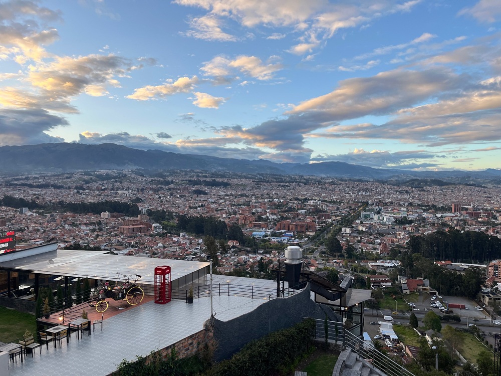 Vue depuis le Mirador de Turi, Cuenca