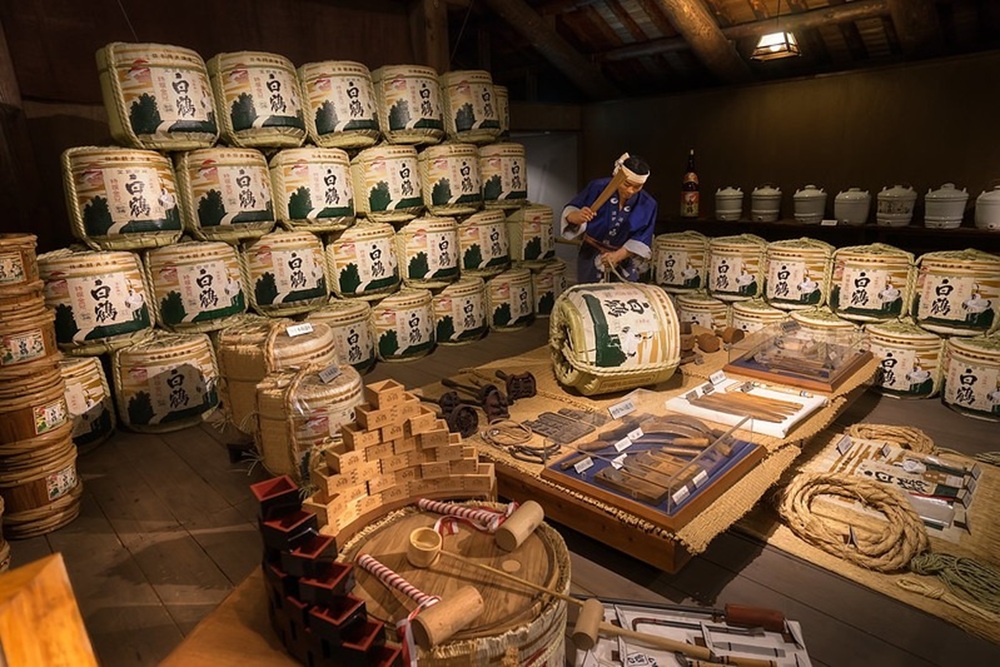 Brasserie de saké Hakutsuru, Kobe