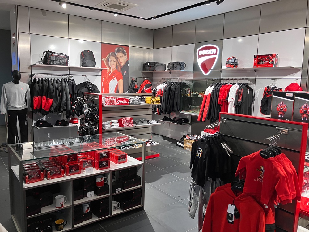 Accessoires Ducati, Bologne