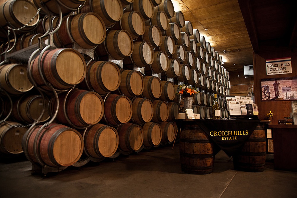 Atelier de dégustation à Grgich Hills Estate, Napa Valley
