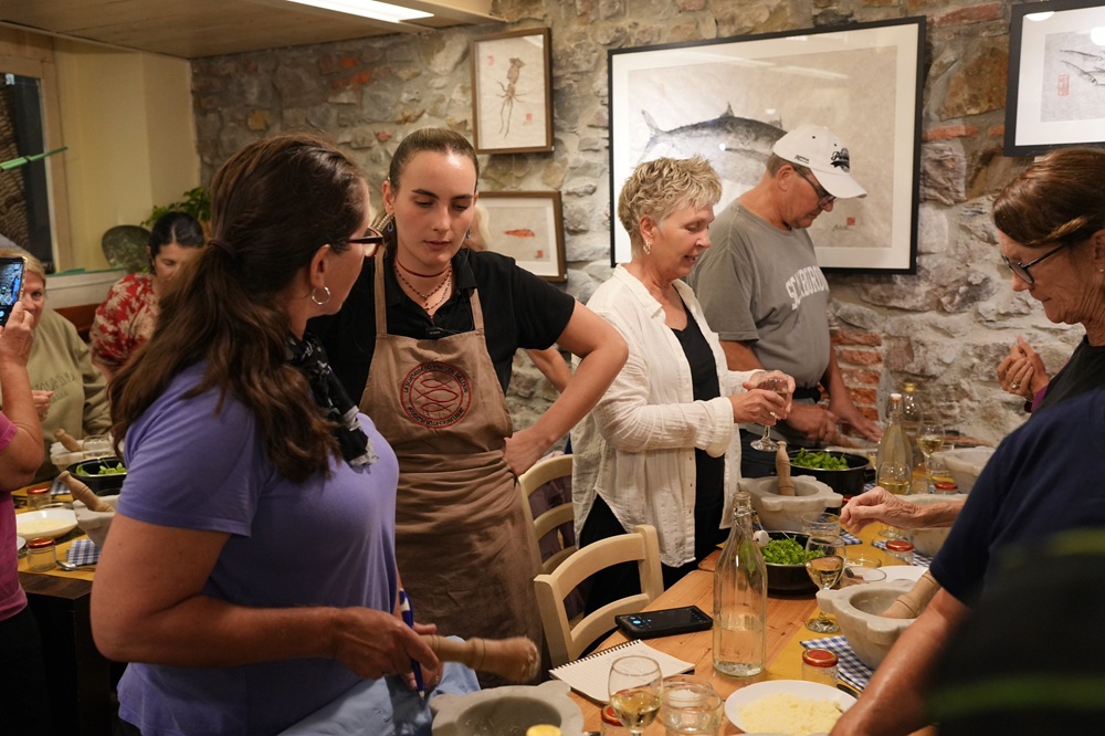 Cours de cuisine en Ligurie