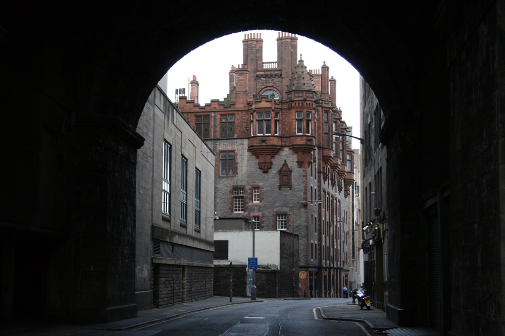 Cowgate à Édimbourg, Écosse
