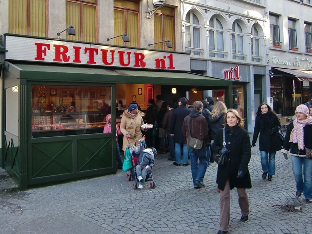 Friterie à Anvers