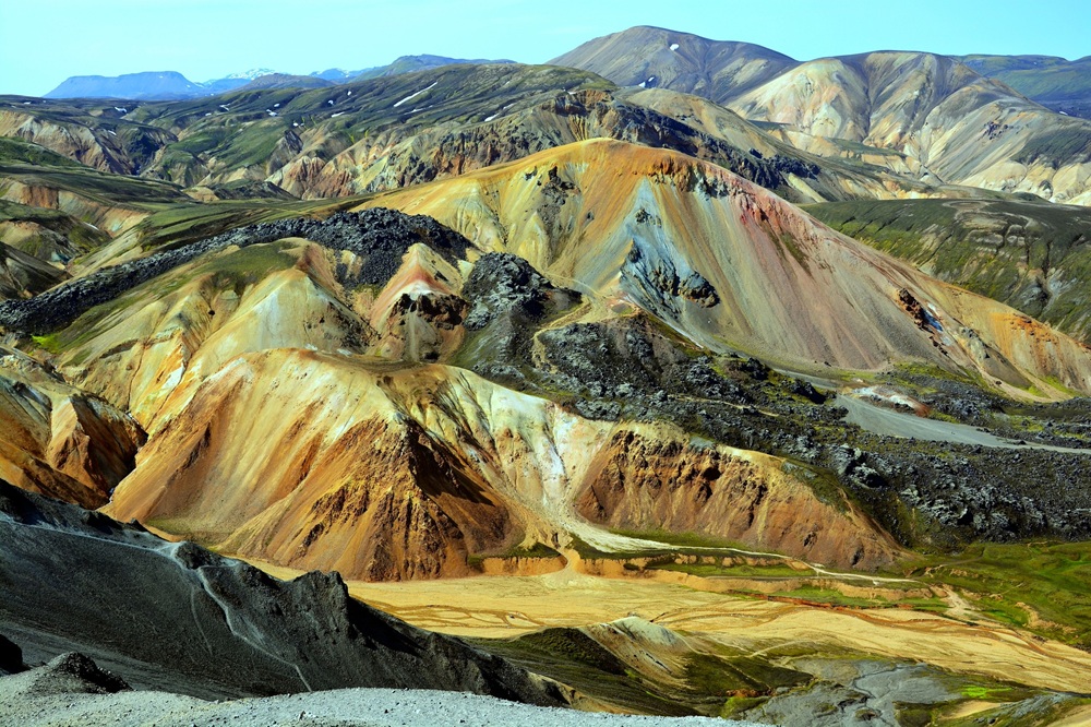 Grimper le Brennisteinsalda, Landmannalaugar