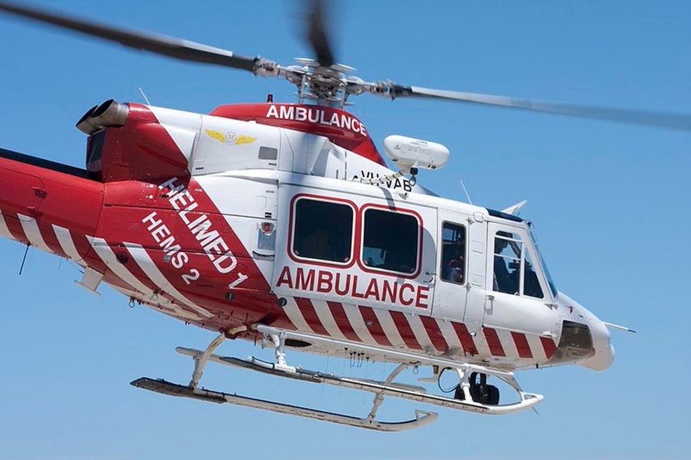 Hélicoptère médical
