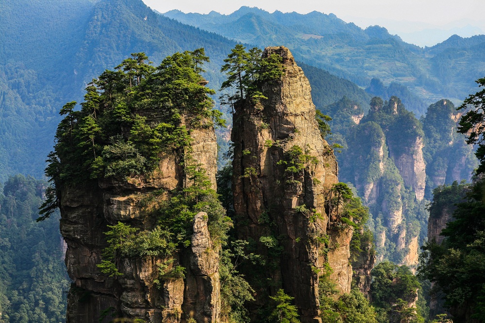 Huangshizhai, parc national de Zhangjiajie