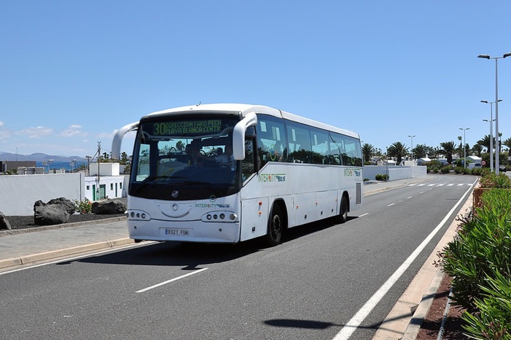 Intercity Bus à Lanzarote