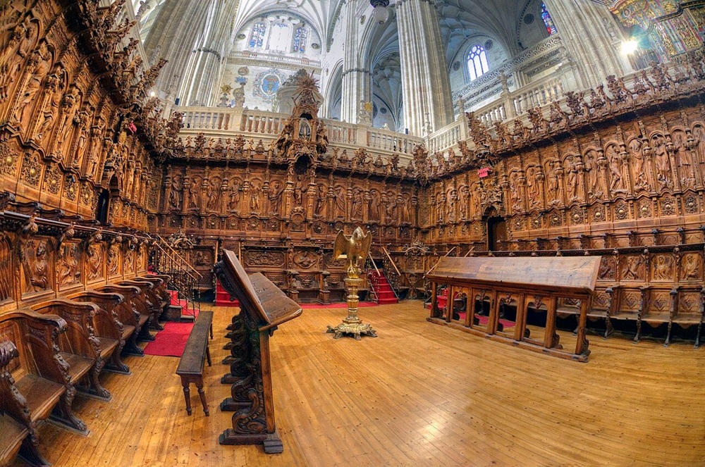 Intérieur de la Catedral Nueva de Salamanque