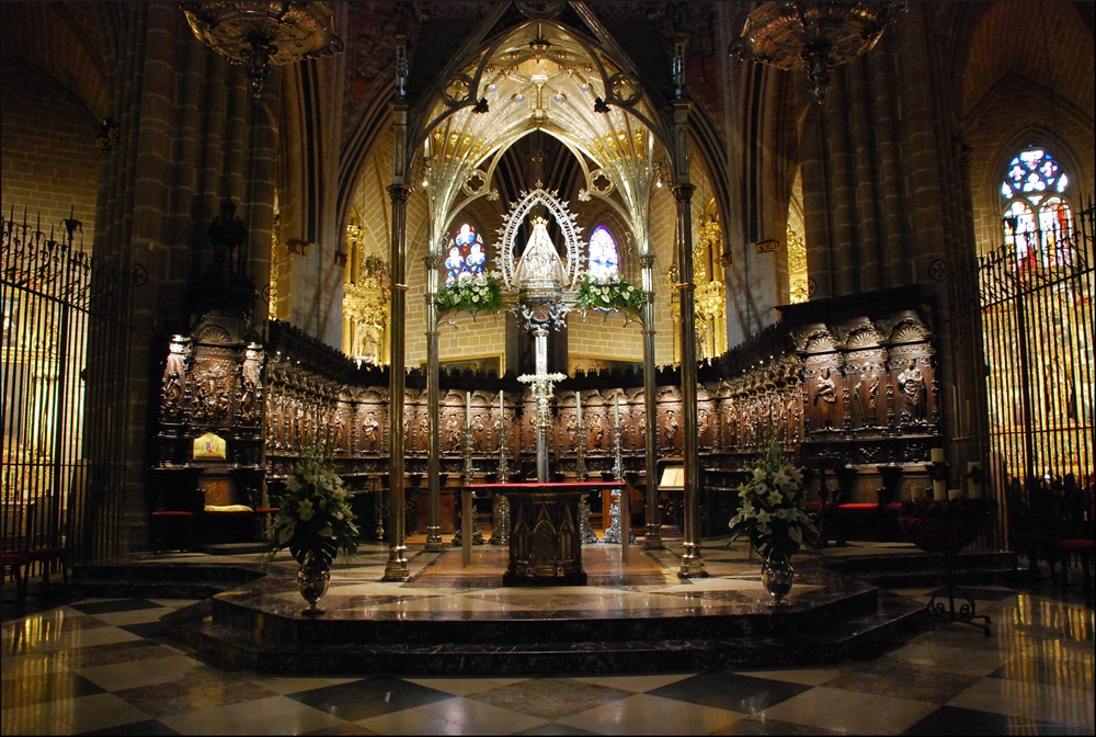 Intérieur de la cathédrale Santa María la Real, Pampelune
