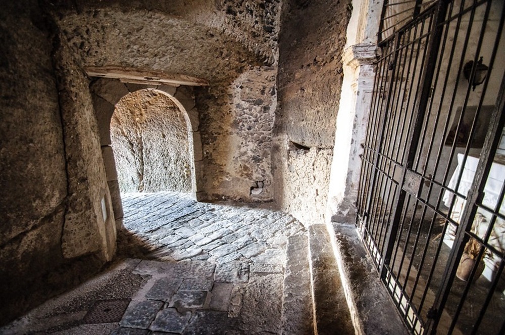 Intérieur du château d'Ischia
