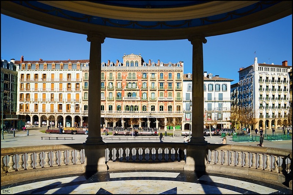 La Plaza del Castillo, Pampelune