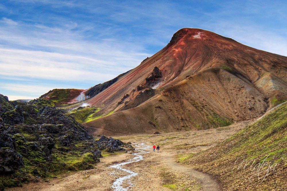 La boucle Laugahraun - Brennisteinsalda - Grænagil, Landmannalaugar