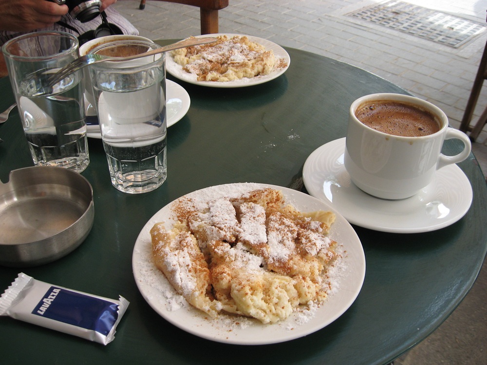 La bougatsa, Héraklion