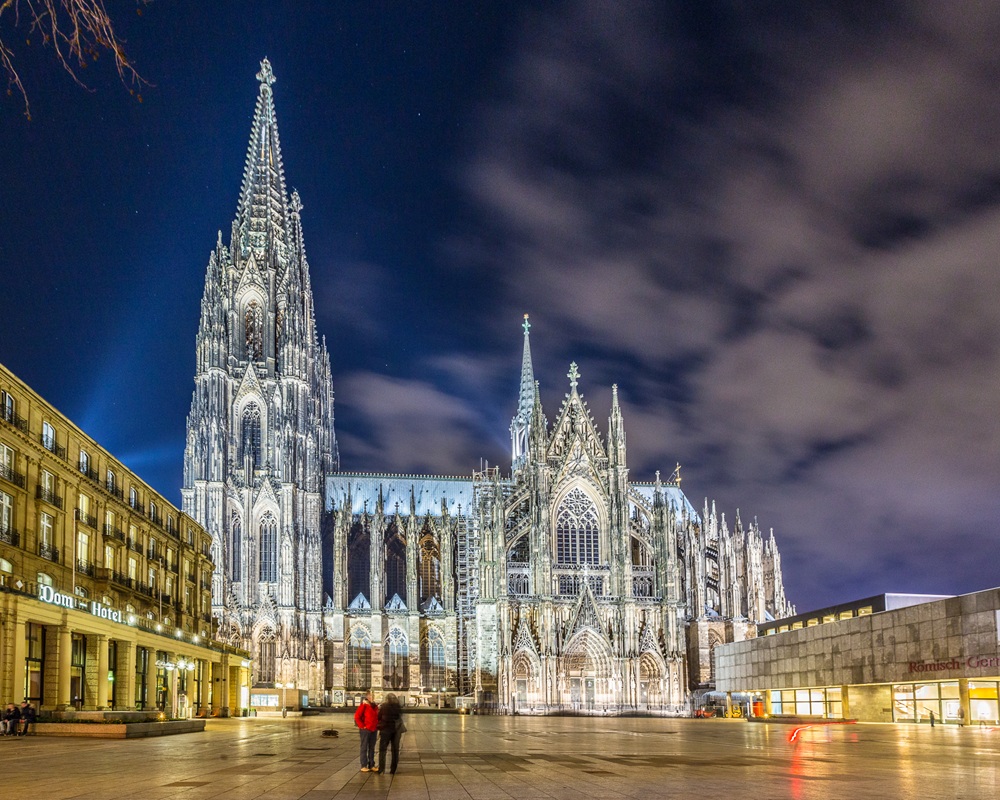 La cathédrale de Cologne, Rhénanie-du-Nord-Westphalie
