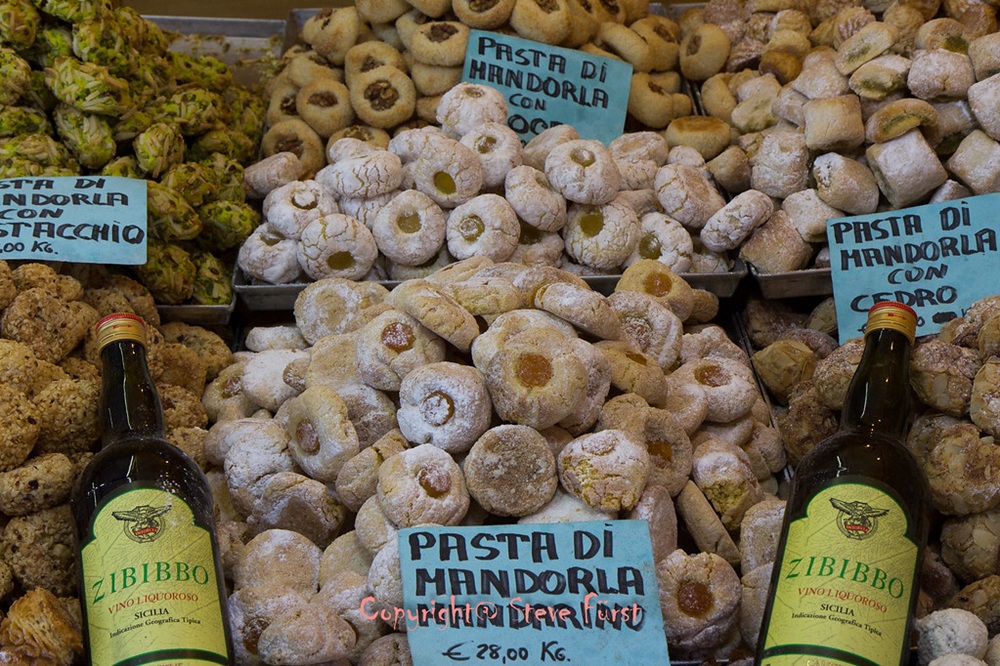 La pasta di mandorla, Palerme