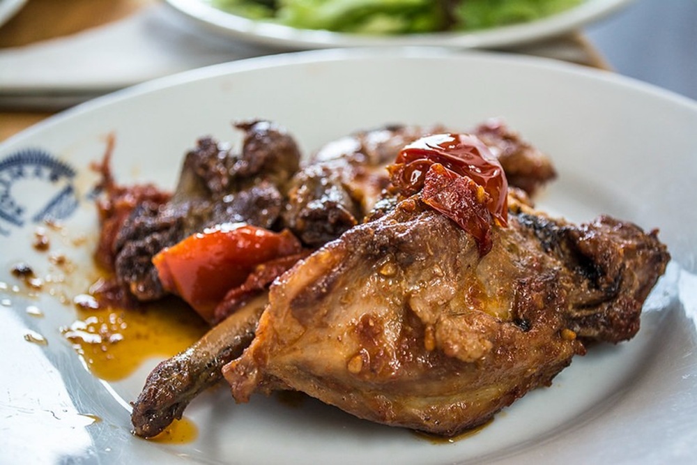 Lapin à l'ischitana