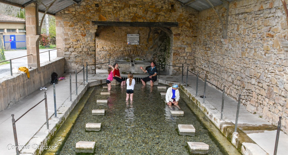 Lavoir à Alet-les-Bains, Aude
