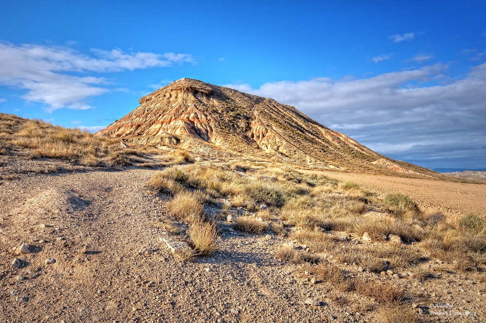 Le Cabezo de las Cortinillas, désert des Bardenas