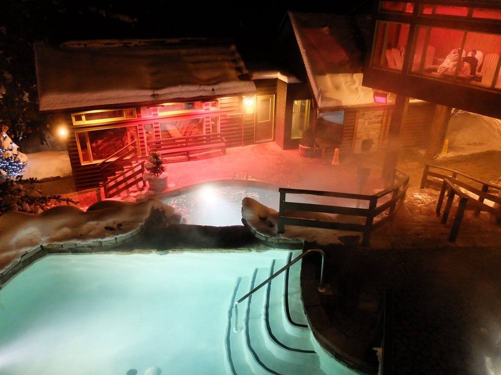 Le Scandinave Spa à Mont-Tremblant, Laurentides