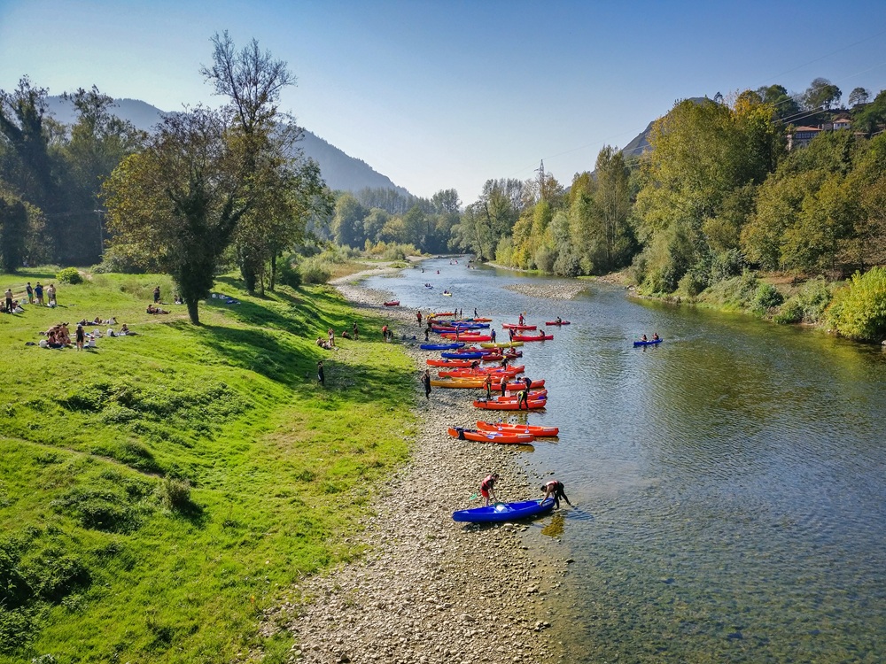 Le canoë sur la Sella, Asturies
