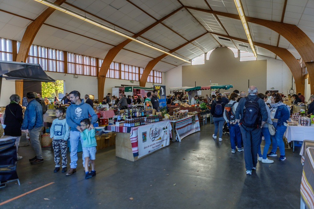 Le marché d'Espelette