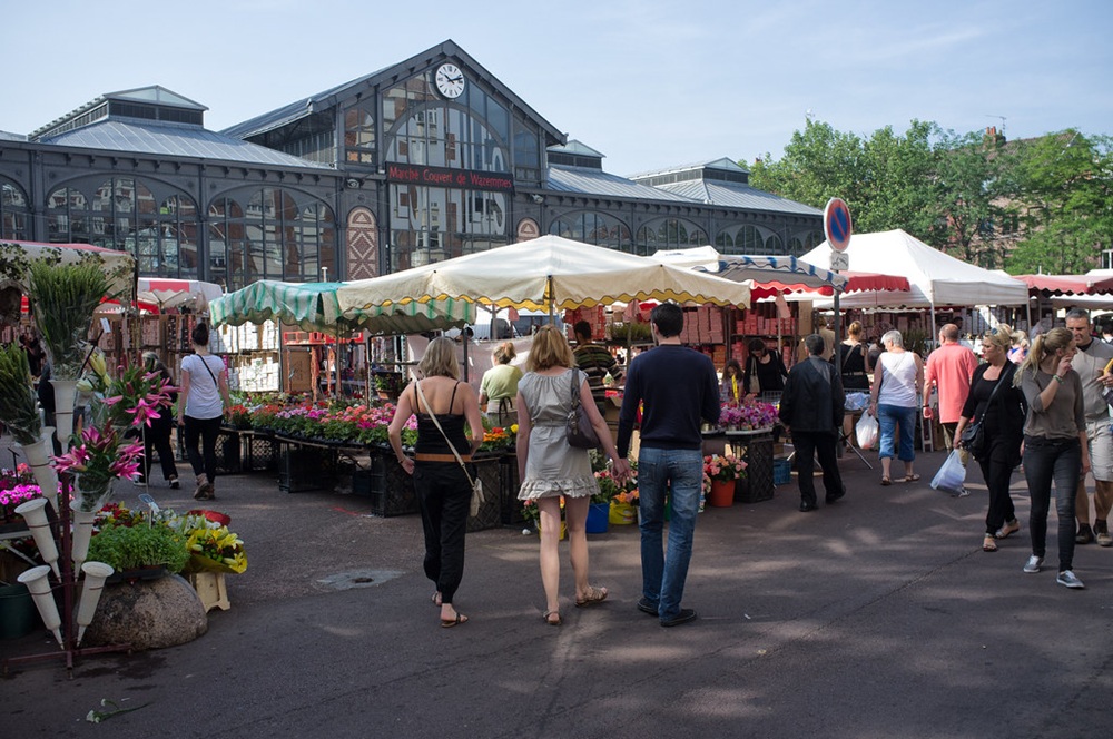 Le marché de Wazemmes, Lille