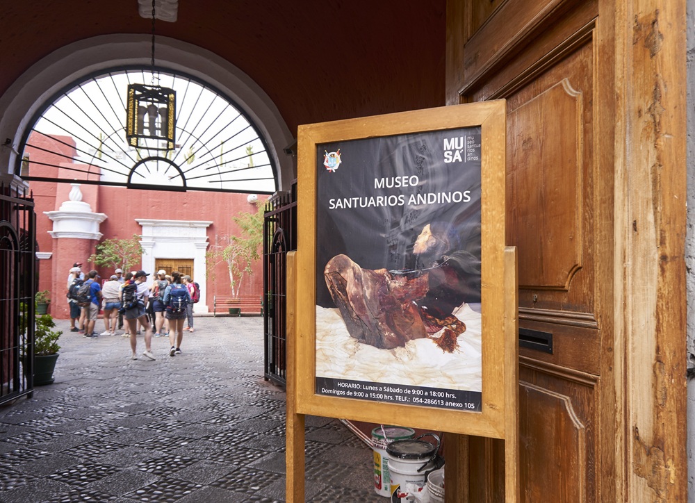 Le musée Santuarios Andinos, Arequipa