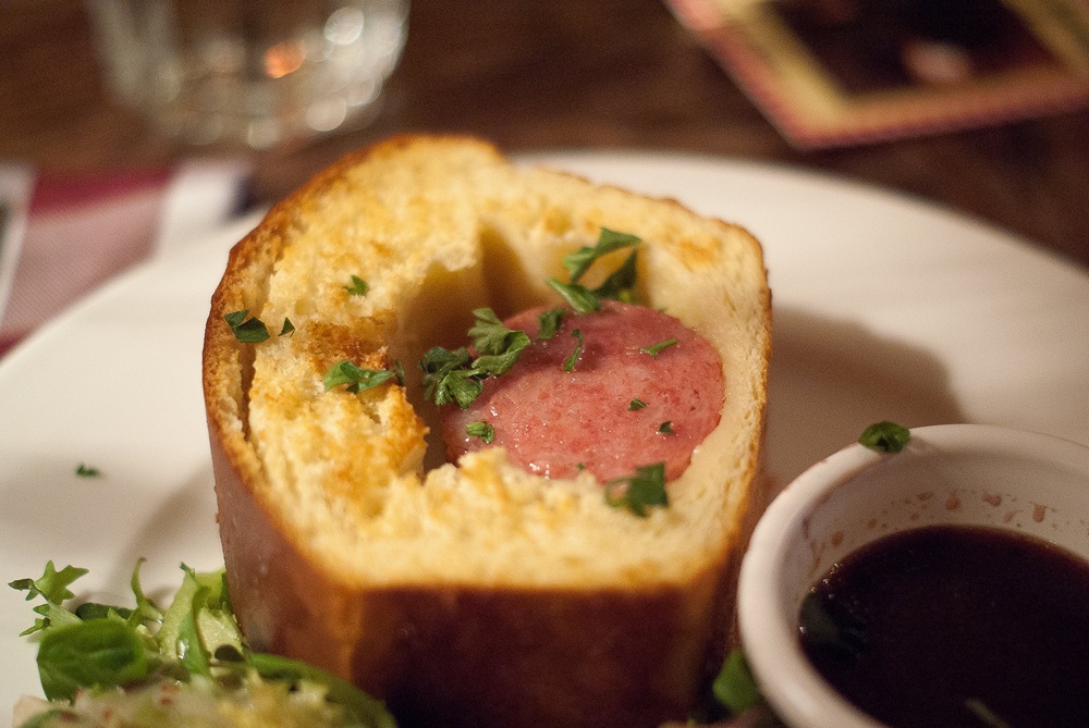 Le saucisson brioché, Lyon