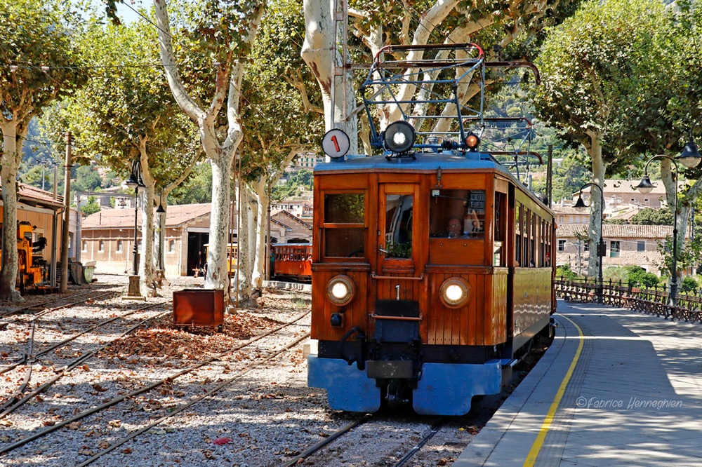 Le train Palma-Sóller, Majorque