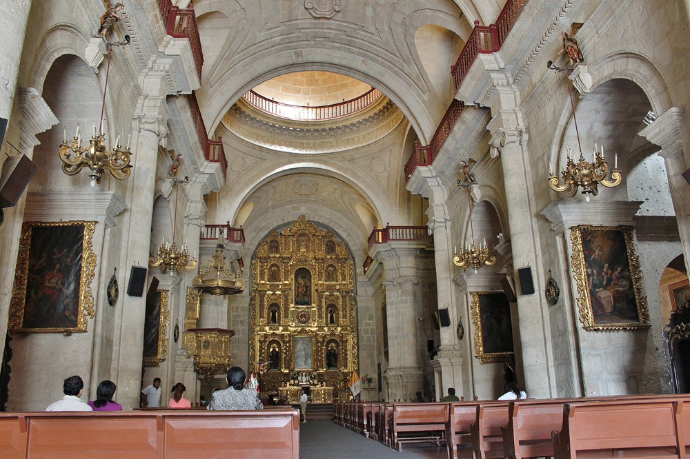 L’église de la Compañía de Jesús, Arequipa