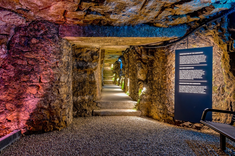Les casemates de la Pétrusse, Luxembourg