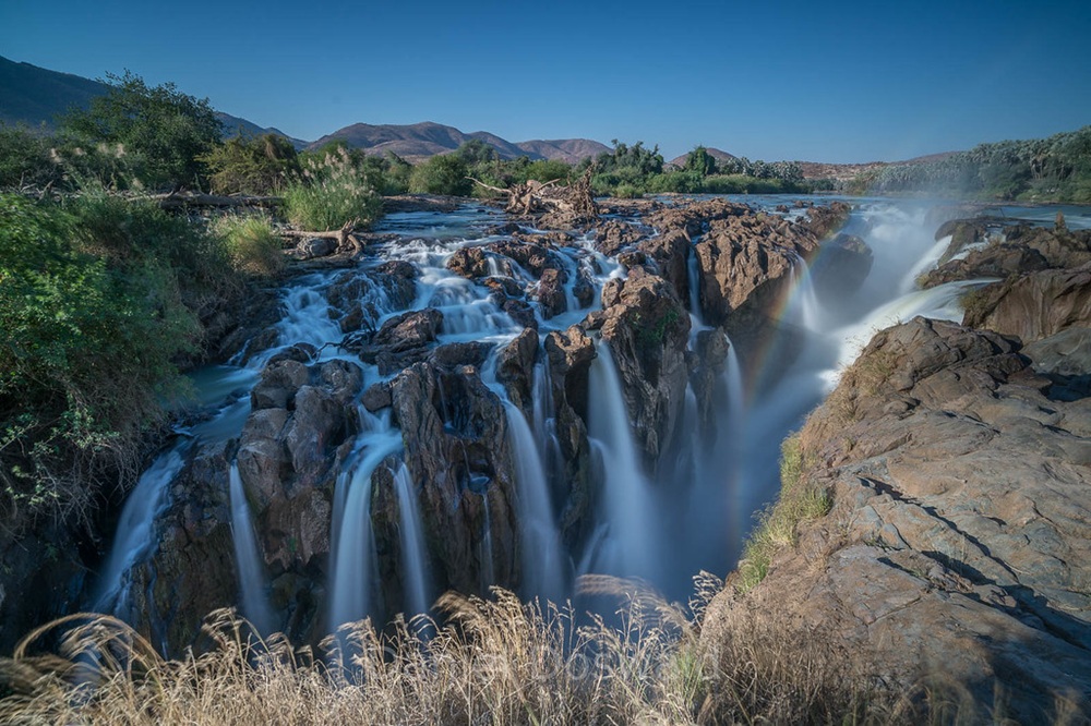 Les chutes d'Epupa, Kaokoland