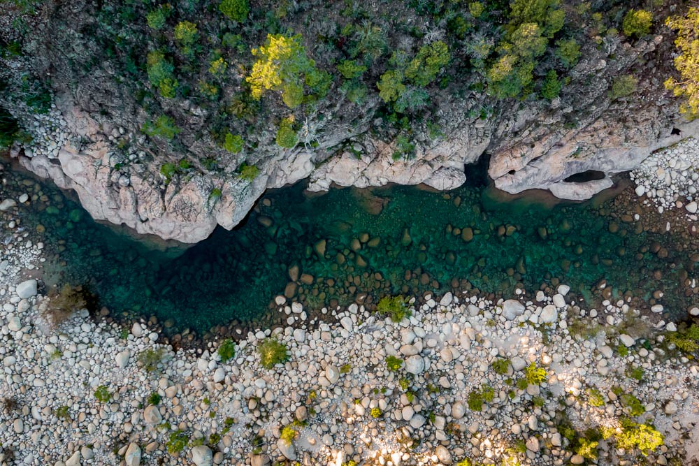 Les gorges de la Solenzara, Corse-du-Sud