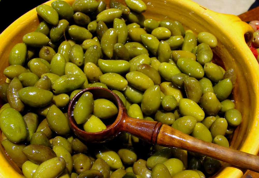 Les olives Lucques, Aude
