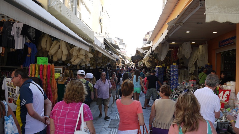 Marché central, Héraklion