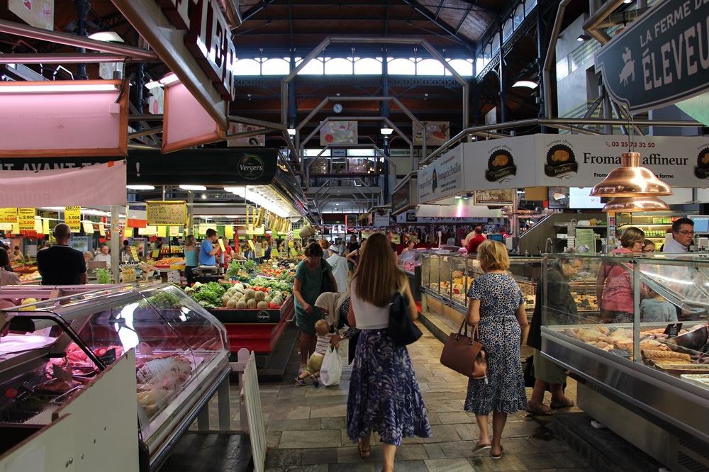 Marché des halles, Troyes