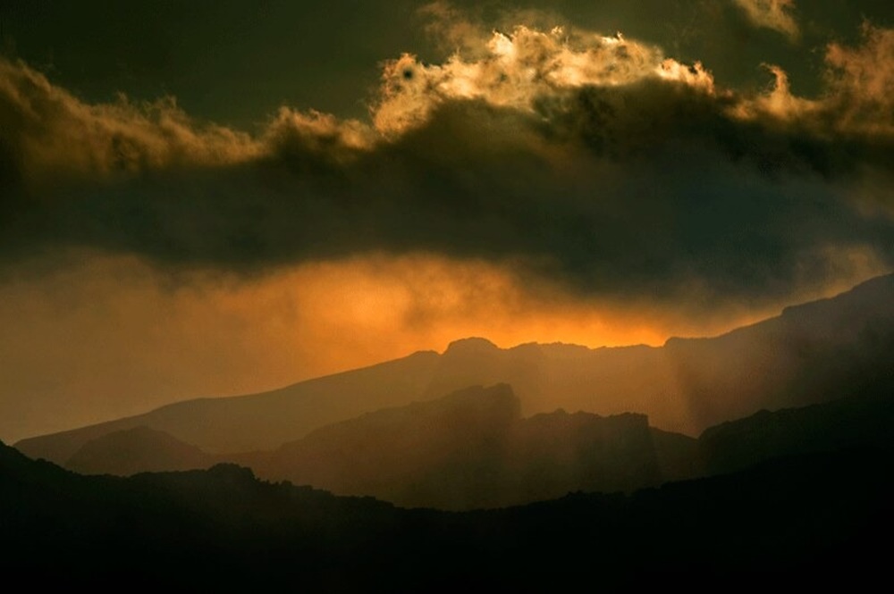 Mauvais temps à Tenerife
