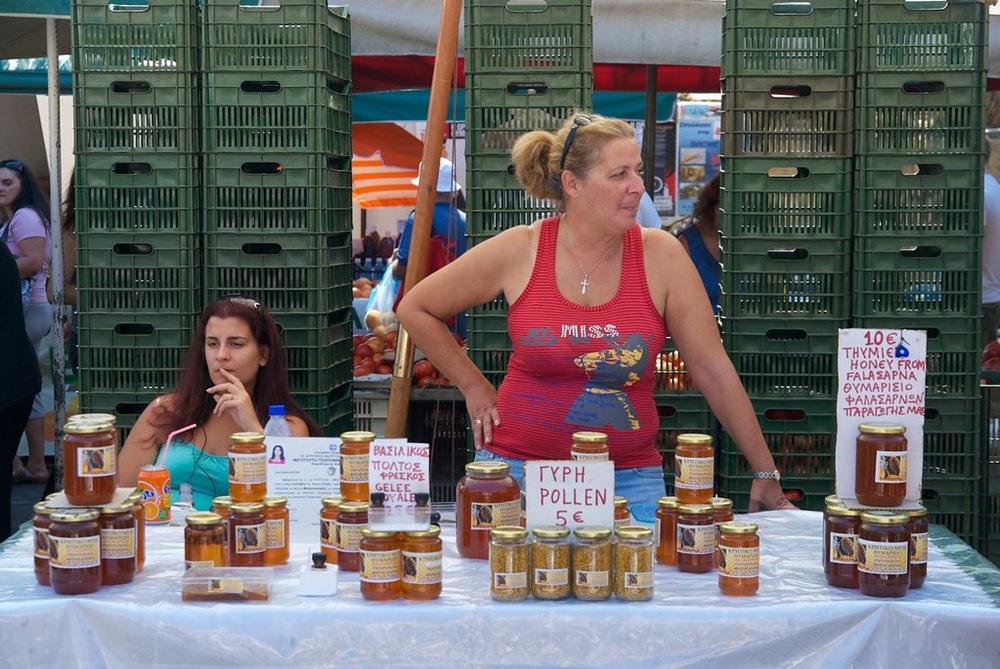 Miel local, Héraklion