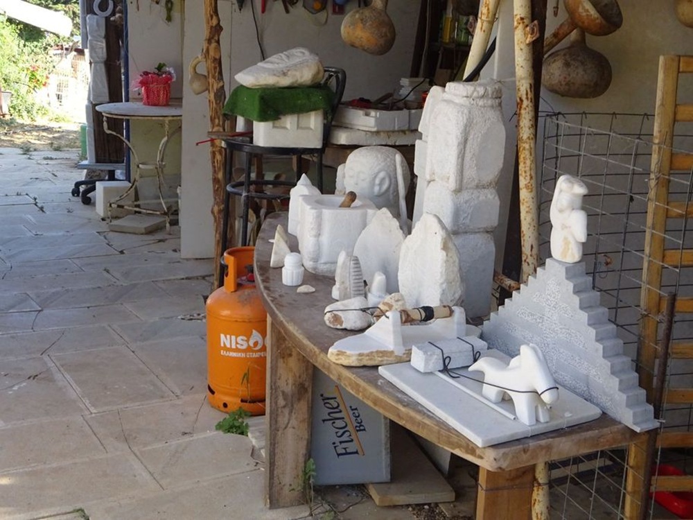 Objets en marbre, Paros