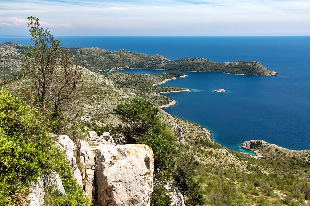Panorama depuis Hum, Lastovo