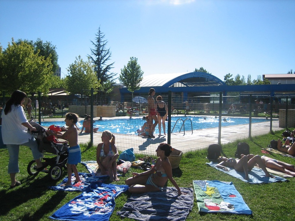 Piscine, Salamanque