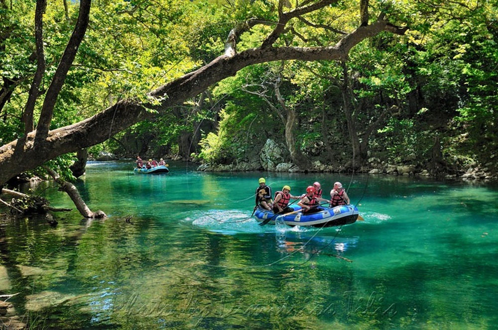 Rafting sur la rivière Voidomatis, Épire