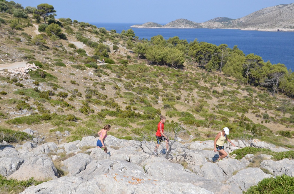 Randonnée à Lastovo