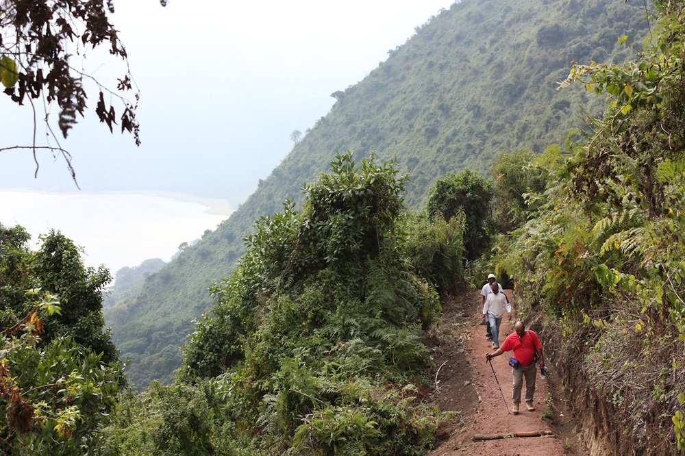 Randonner vers Empakaai, cratère du Ngorongoro