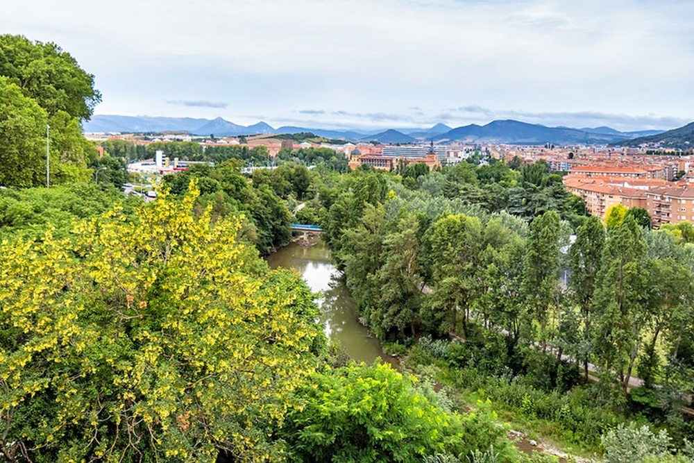 Rivière Arga, Pampelune