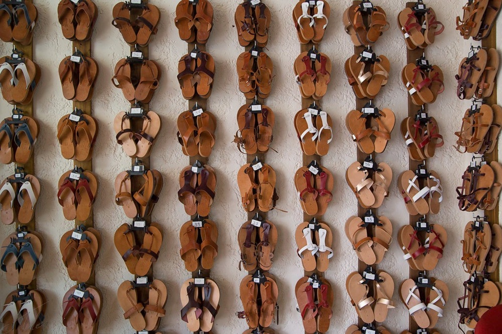 Sandales en cuir, Héraklion