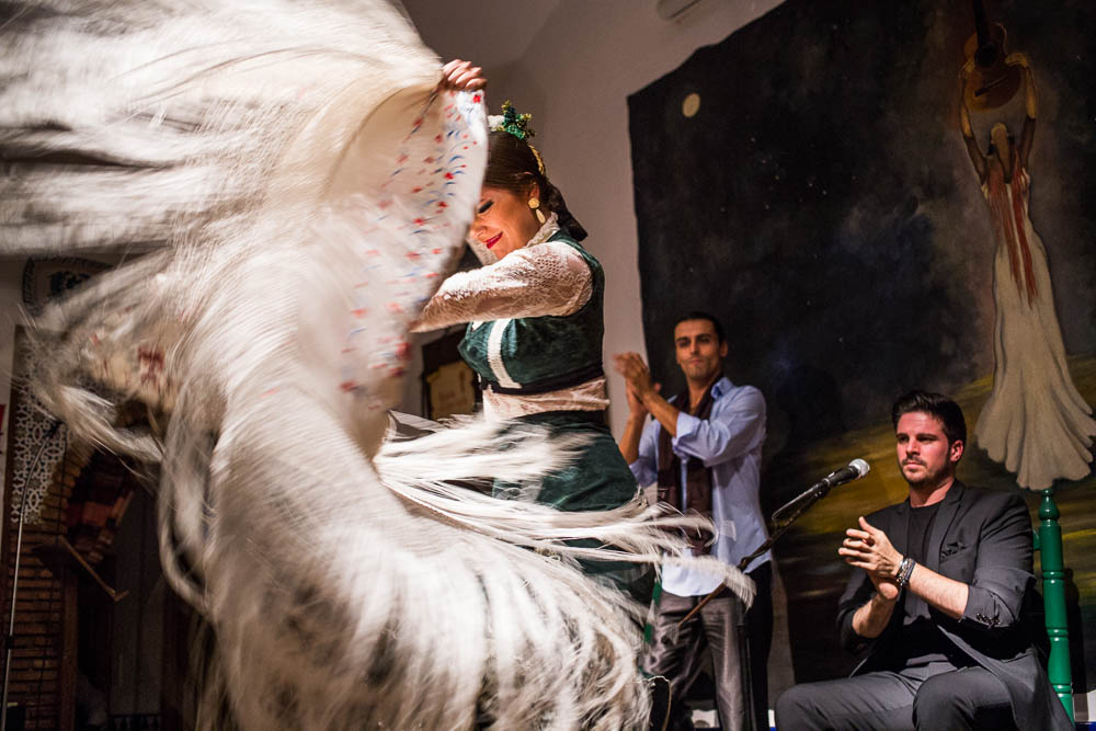 Spectacle de flamenco à la Peña La Platería, Grenade